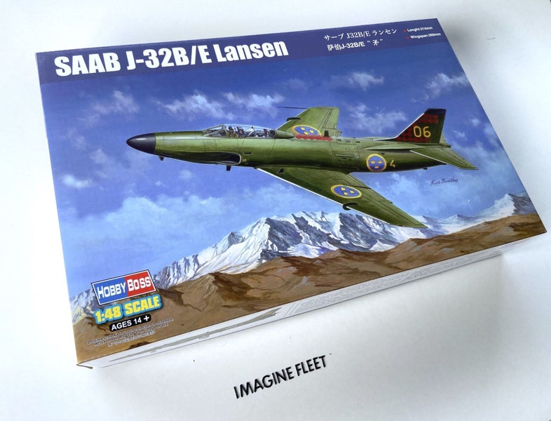 Saab J-32B/E Lansen HobbyBoss | No. 81752 | 1:4864256004624003110