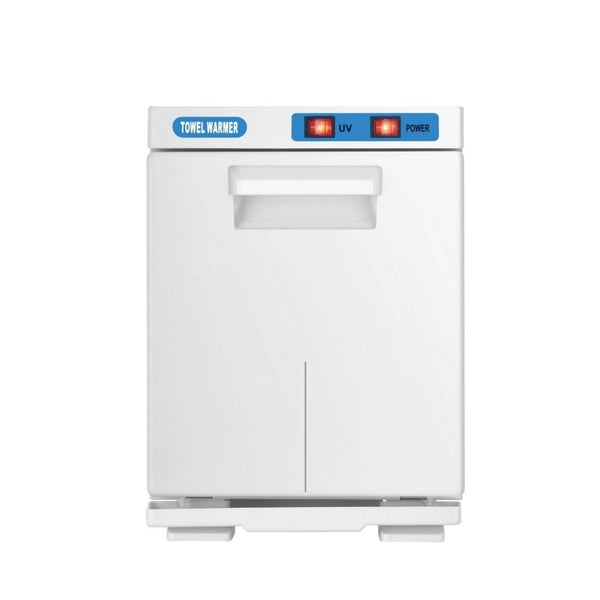 Orku 5L White Electric Hand Towel Warmer Mini UV Steriliser Cabinet Salon Heater Carousel 1
