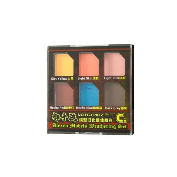 Alexen Models CR022 Weathering Powder CR022 Set C Carousel 1