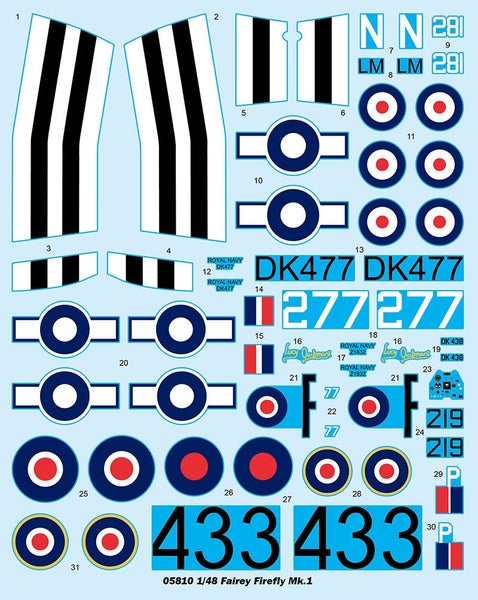 Fairey Firefly Mk. ITrumpeter | No. 05810 | 1:4864256494550531114