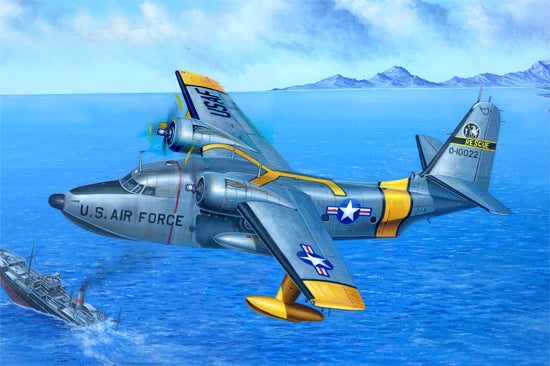 Trumpeter 1/48 HU-16A Albatross Amphibious Rescue Aircraft - No. 0282164497060910978110