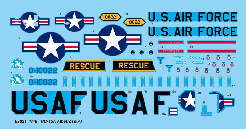 Trumpeter 1/48 HU-16A Albatross Amphibious Rescue Aircraft - No. 0282164497060910978112