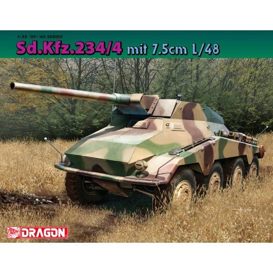 Sd.Kfz. 234/4 mit 7.5cm L/48 '39-'45 Series Dragon | No. 6814 | 1:3564183230775554110