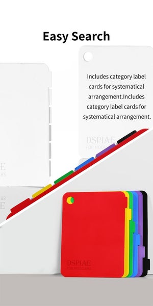 DSPIAE - Model Paint Color Test Card - CC-0164190256244481111