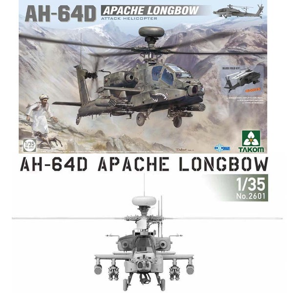 AH-64D Apache Longbow Attack Helicopter Takom | No. 2601 | 1:3564157936110979110