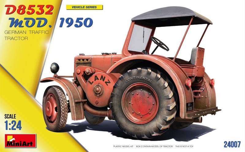 D8532 MOD. 1950 German Traffic Tractor MiniArt | No. 24007 | 1:2464201660338562110