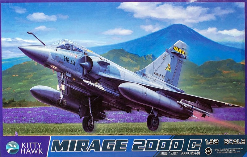 1:32 Mirage 2000 C Kitty Hawk KH32020 Carousel 1