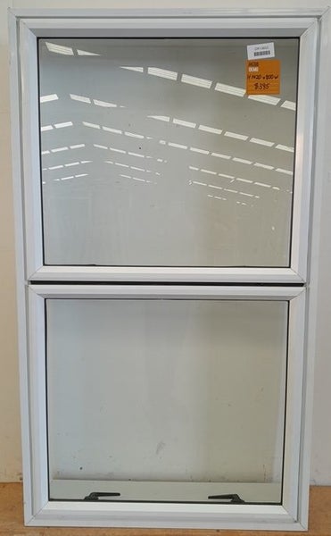 White Aluminium Twin Awning Window H1420 x W800 DR13653 Carousel 1
