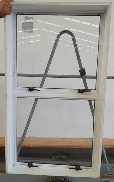White Aluminium Twin Awning Window H1420 x W800 DR13653 Carousel 2