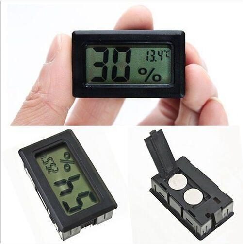 LCD Thermometer Hygrometer Digital Carousel 4