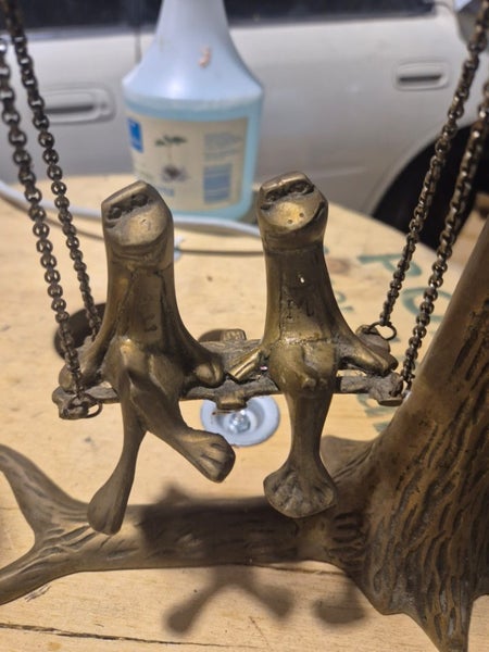 copper art two forms on a swing $1!!! Carousel 2