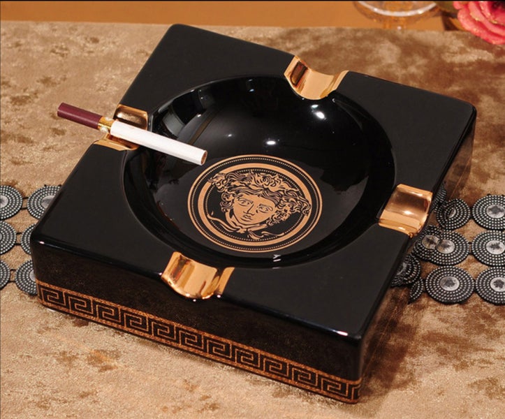Ashtray Square Ceramic Cigar Ashtray Carousel 1