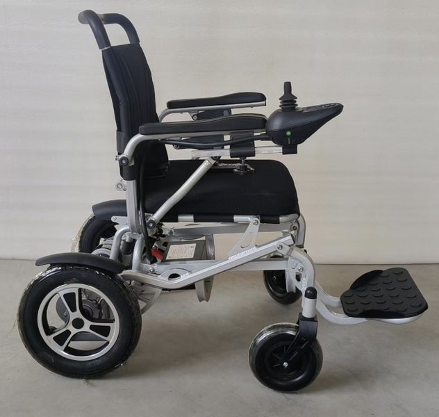 Electric Wheelchair with Remote- Foldable Light Weight Strong Aluminum Frame Carousel 4