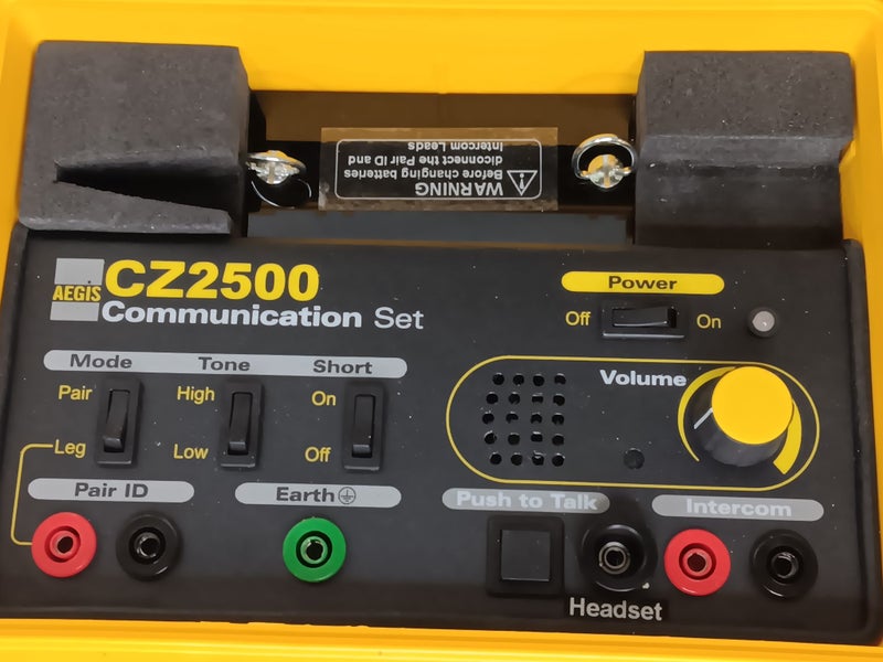 Aegis CZ2500 Communication Set Pair Finder and Intercom Carousel 1