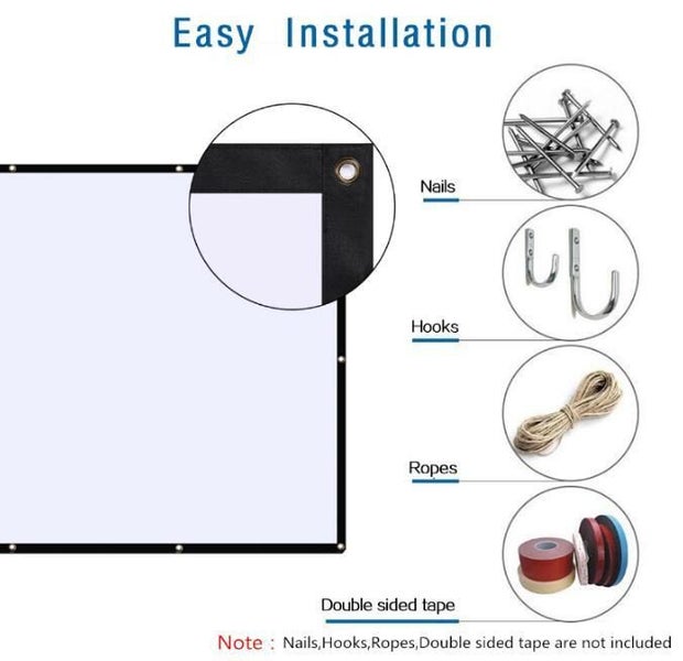 Projector Screen 100 Inch Carousel 2