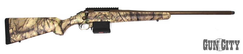 243 Ruger American Cerakote Go Wild Camo 22" Threaded Carousel 1