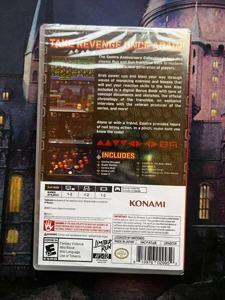 Contra Anniversary Collection* Sealed Carousel 2