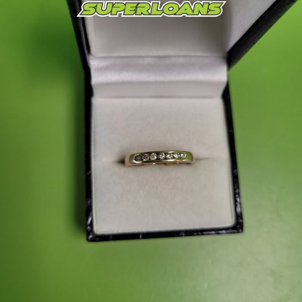9CT GOLD DIAMOND RING Carousel 1