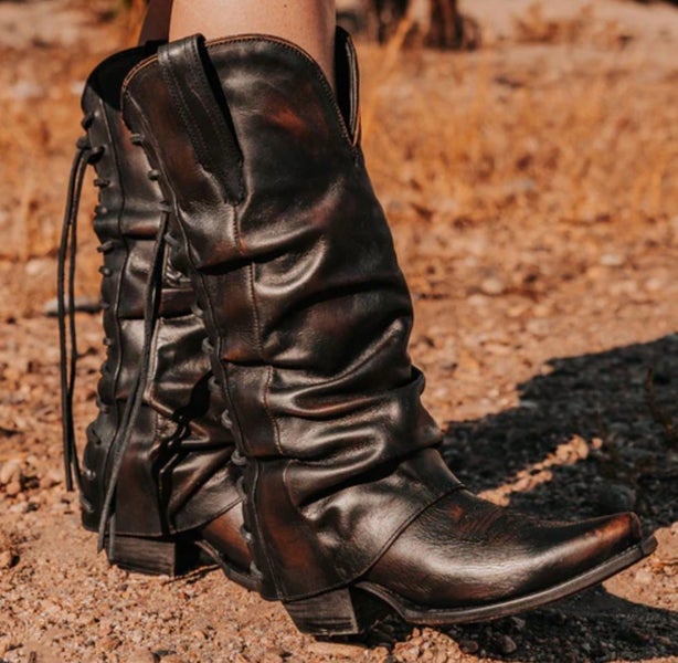 Freebird Wilma Black Boots size 9 Carousel 2
