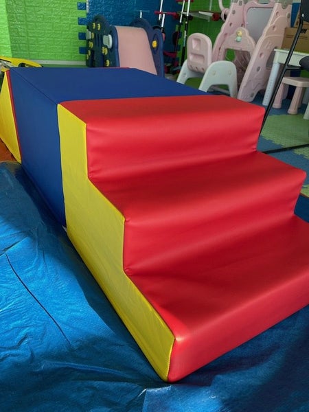 Soft Play Stairs Platform and Ramp Carousel 1