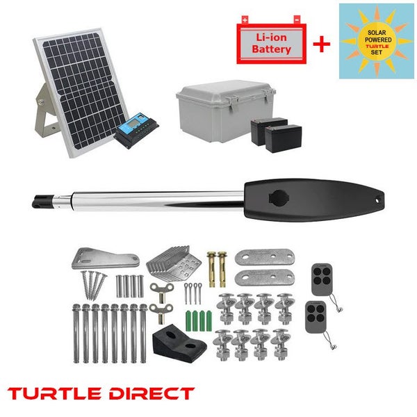 Single Swing Gate Opener Solar Powered Carousel 2