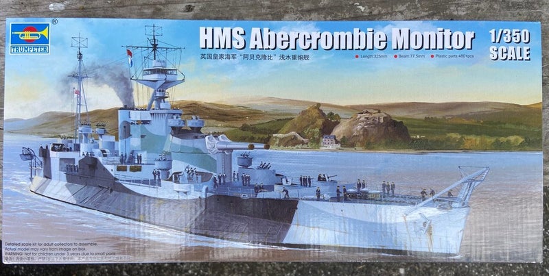 HMS Abercrombie Monitor Trumpeter | No. 05336 | 1:350 Carousel 1