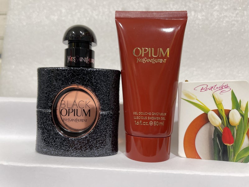 YSL Black Opium EDP ,30ml + Shower gel , New- RRP $162.00 Carousel 1