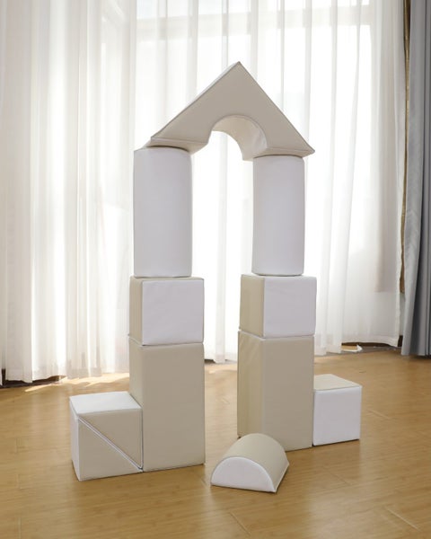 Soft Play Block Set - Sand Colourway Carousel 1