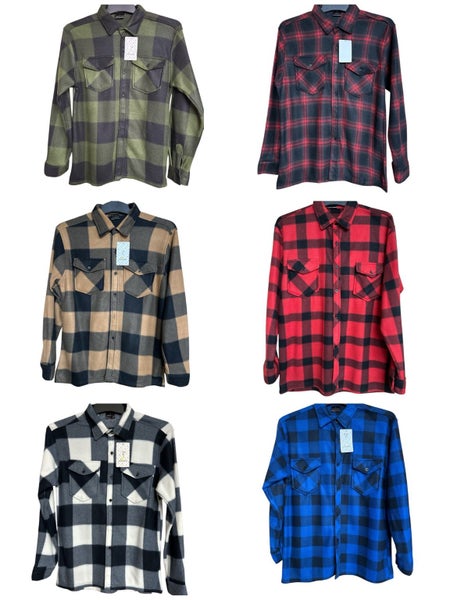 Mens High Quality Thick Checker Size M to 3XL (6 colours) Carousel 1