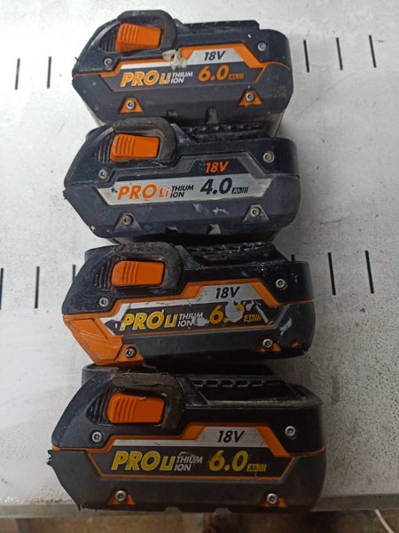 Aeg 18v batteries faulty Carousel 1