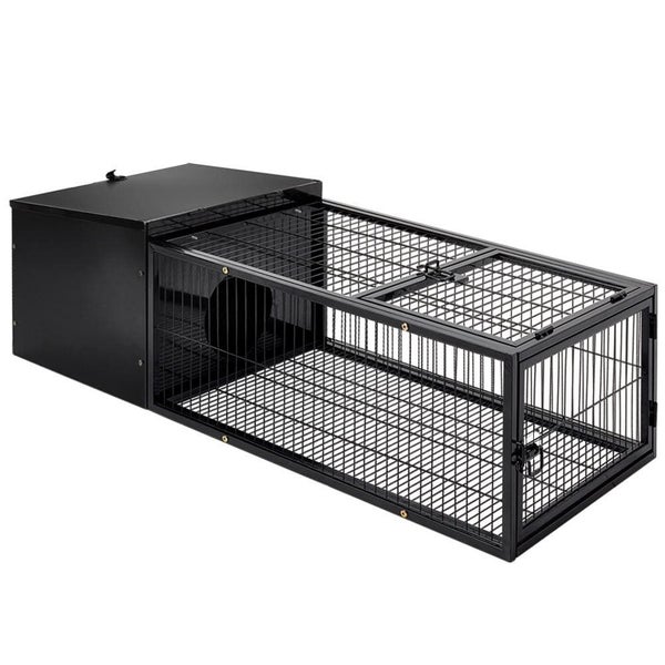 I.pet Rabbit Cage Hutch Cages Indoor Outdoor Hamster Enclosure Pet Metal Carrier Carousel 1