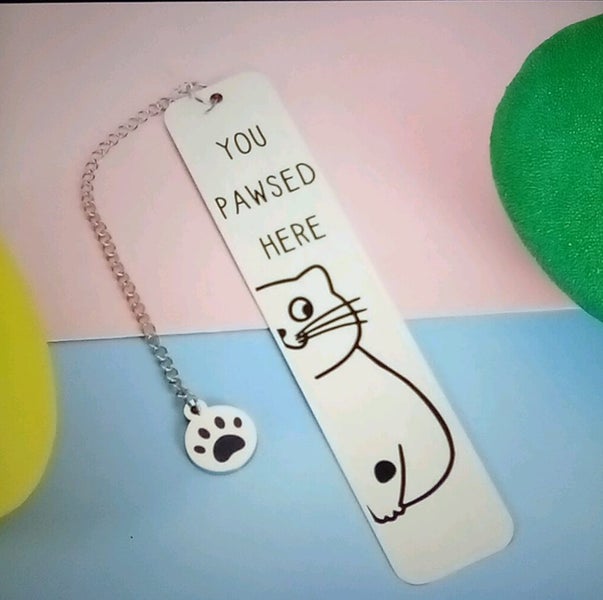 THE CATTAGE - Gorgeous Cat Metal Book Mark Bring Cuteness To Your Reading Carousel 6
