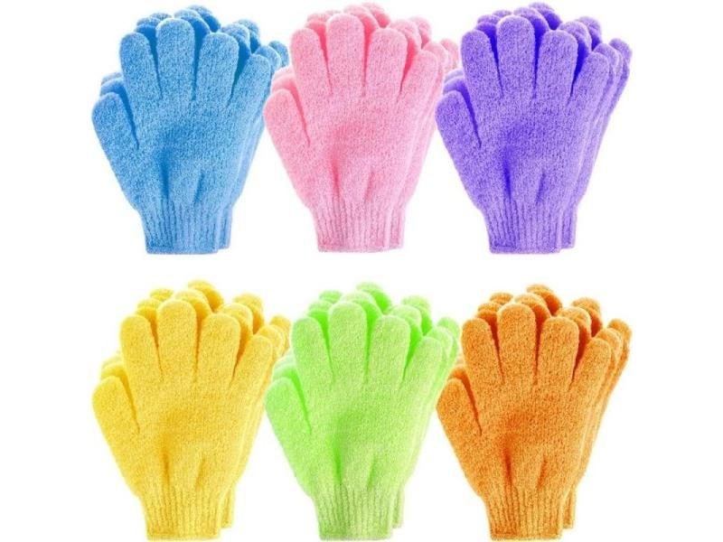 1pcs Exfoliate Scrub Scrub Back Bath Gloves Carousel 1