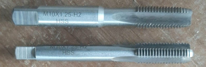 M10 x 1.75 Metric Fine Taps - HSS - NEW Carousel 1
