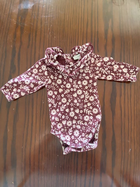 Nature Baby Floral Bodysuit 0-3m628638649135371125
