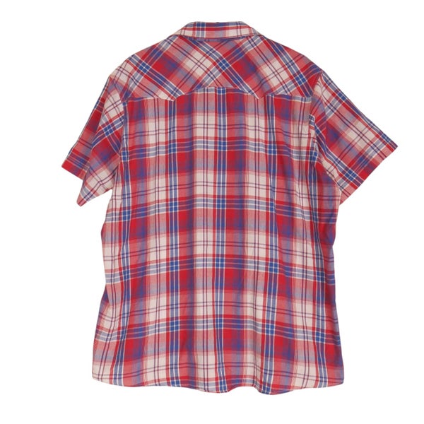 Wrangler Wrancher Short Sleeve Western Shirt XL Carousel 5