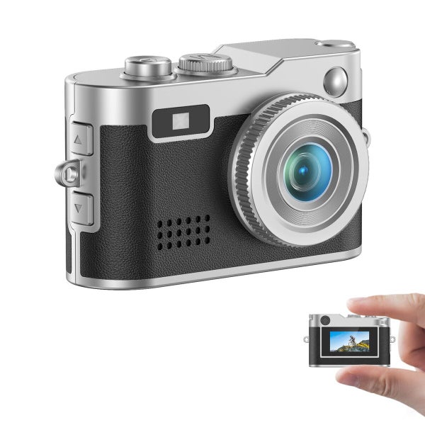 Mini Keychain Camera 1080P FHD Mini Retro Digital Camera Carousel 2