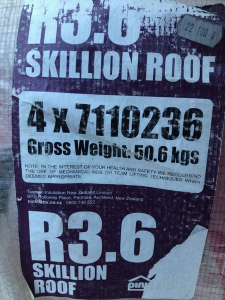 R3.6 Skillion Roofing Insulation Carousel 1