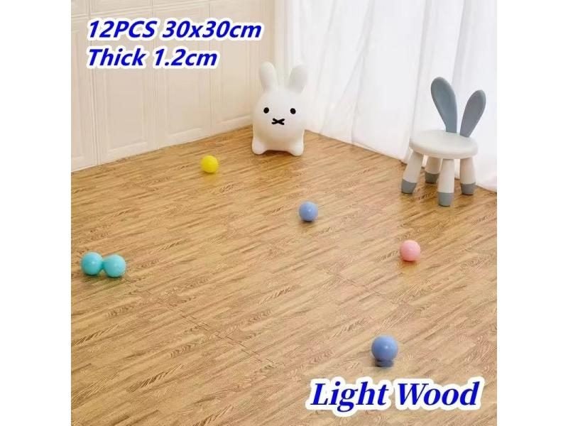 Puzzle Mat 12PCS 30x30cm Foam Play Mats Rug Baby Game Mat Baby Activity Gym Carousel 1