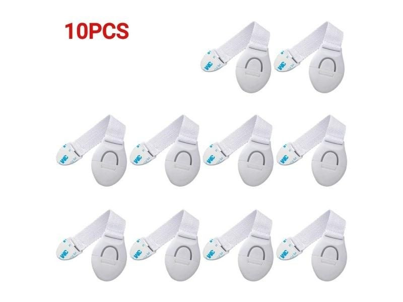 1-20PCS Child Safety Cabinet Lock Baby Security Protection Drawer Door Cabinet Carousel 1