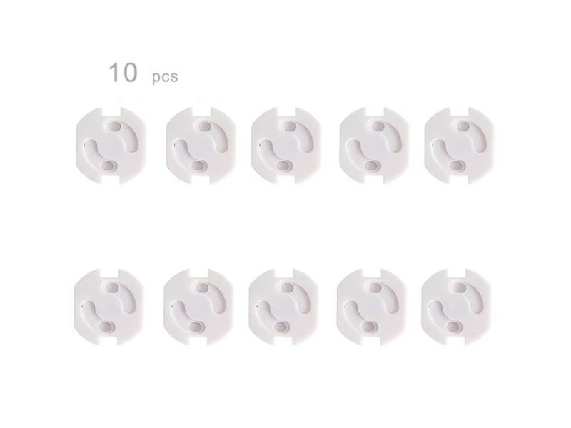 10pcs Baby Safety Electrical Security Plastic Safe Lock Cove Socket Protection Carousel 1