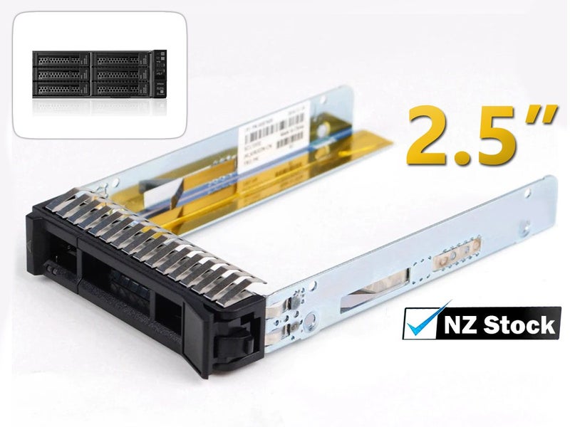 2.5" SAS SATA HDD Hard Drive Carrier Tray Caddy Carousel 1