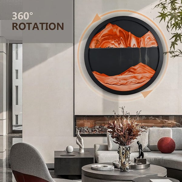 16 inches Moving Sand Picture Frame Carousel 1