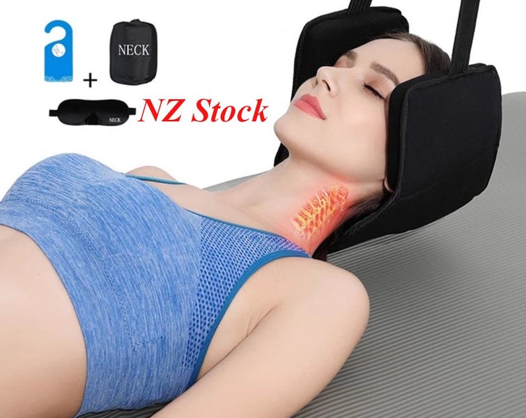 NZ Stock Neck Massage Hammock Traction Massager Muscle Relaxation Carousel 1