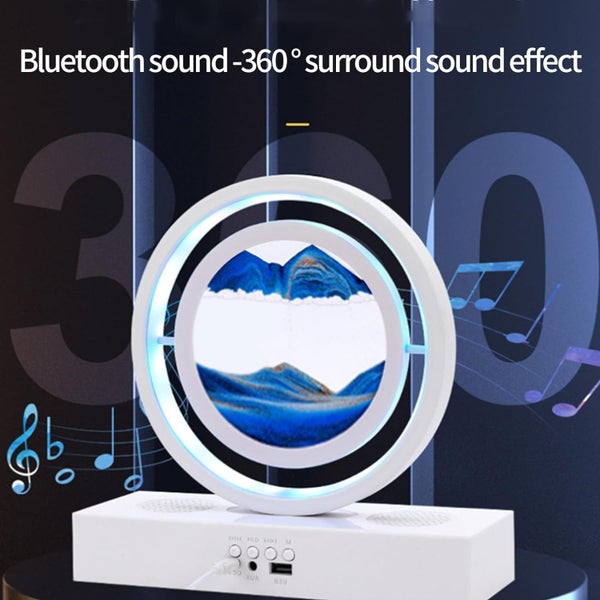 Clearance Bluetooth Quicksand Mood Lamp with RGB Lighting & Sleep Aid Carousel 5