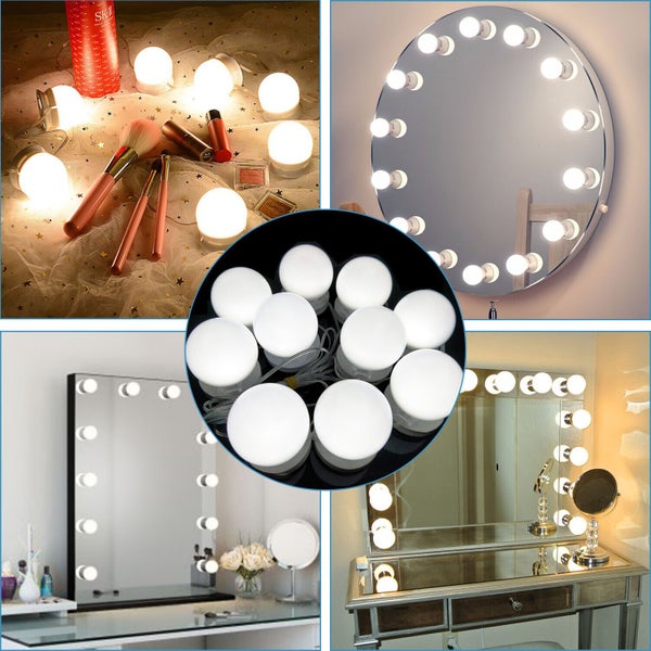New LED Vanity Mirror Lights Kit Carousel 2