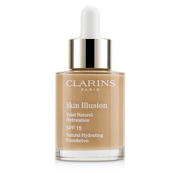 Clarins Skin Illusion Natural Hydrating Foundation SPF 15 # 107 Beige 30ml/1oz Carousel 20