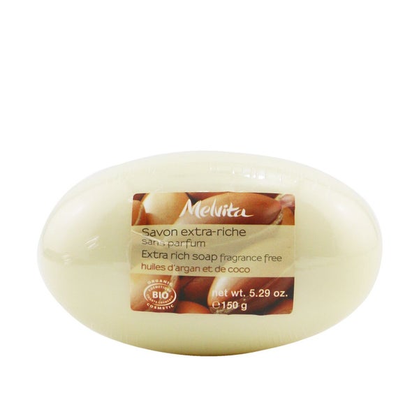 Melvita Extra Rich Soap With Argan Oil - Fragrance Free 150ml/5.29oz Carousel 1