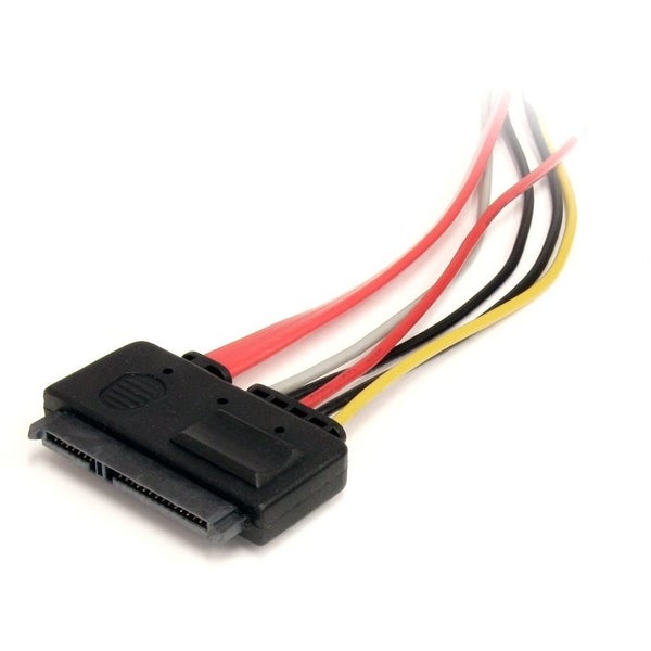 StarTech.com 12in 22 Pin SATA Power and Data Extension Cable - First End: 1 x 22 Carousel 3