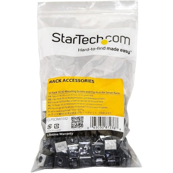 StarTech.com Server Rack Screws and Clip Nuts - 10-32 - Rack Mount Screws and Sl Carousel 4